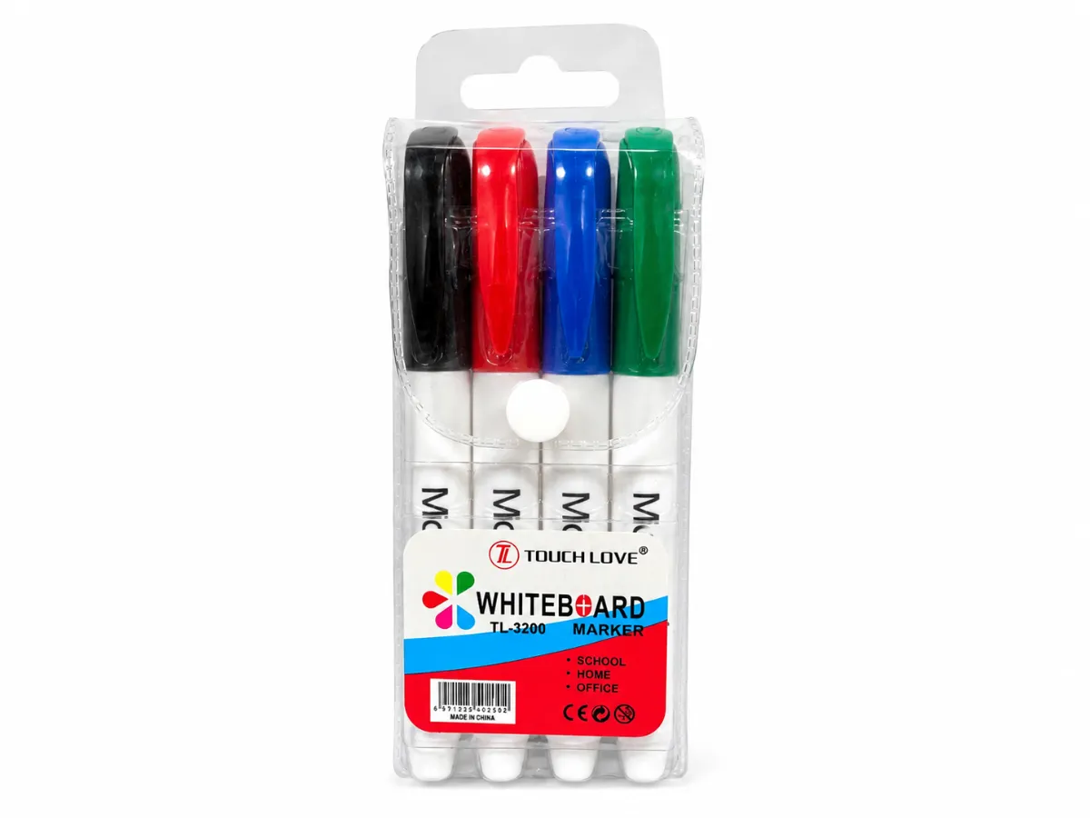 مجموعة أقلام تحديد لوح TL-3200 (Touch Love Whiteboard Marker)
