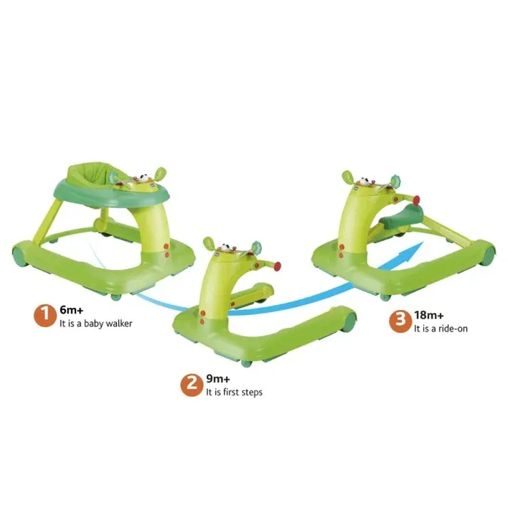 مشاية أطفال تفاعلية 3 في 1 chicco